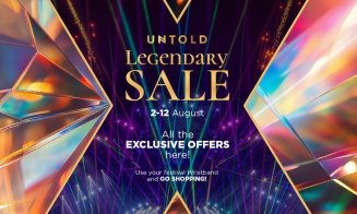 Ridică brățara de festival UNTOLD de la Iulius Mall și bucură-te de Legendary Sale la brandurile tale preferate!