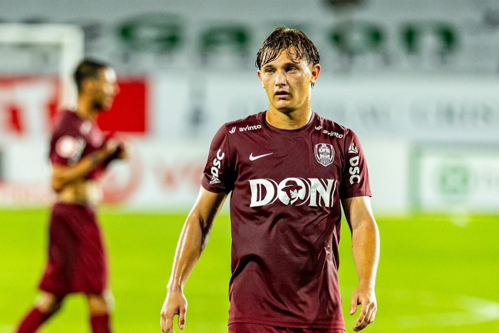Lorenzo Biliboc, cel mai proaspăt debutant de la CFR Cluj. A ajuns în Gruia direct de la Juventus Torino