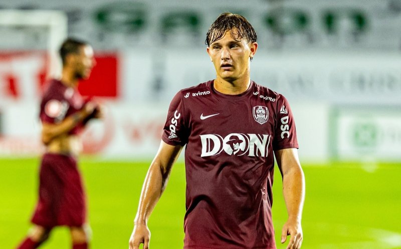 Lorenzo Biliboc, cel mai proaspăt debutant de la CFR Cluj. A ajuns în Gruia direct de la Juventus Torino
