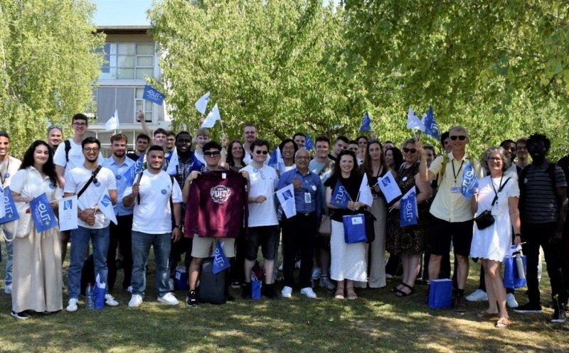 Studenții UTCN, din nou pe harta internațională a educației! Schimb de experiență în Franța într-un program ce a reunit studenți din patru universități europene