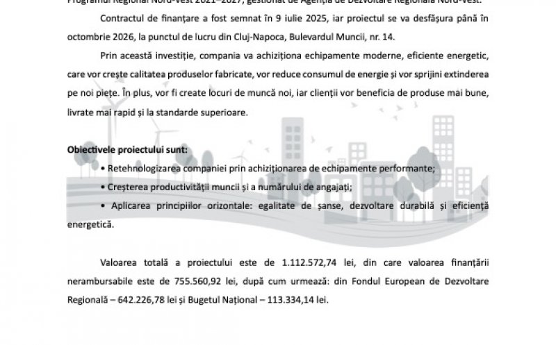 Comunicat de presa