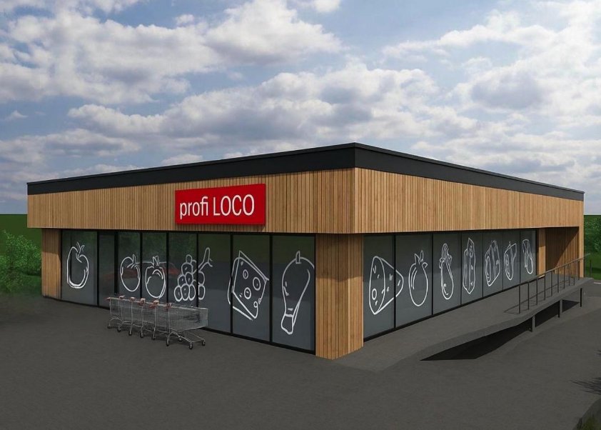 I-au schimbat culoarea. Un nou supermarket a fost aprobat într-o localitate din Cluj