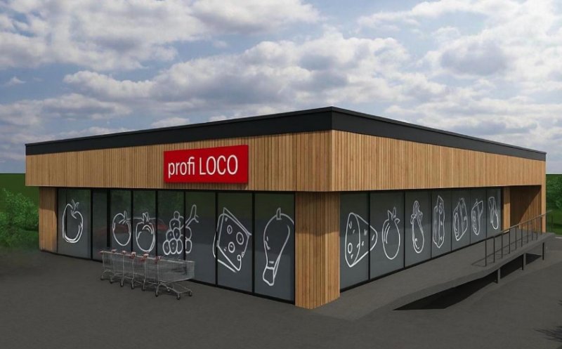 I-au schimbat culoarea. Un nou supermarket a fost aprobat într-o localitate din Cluj
