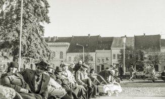 Instantaneu din Piața Unirii, anii '60