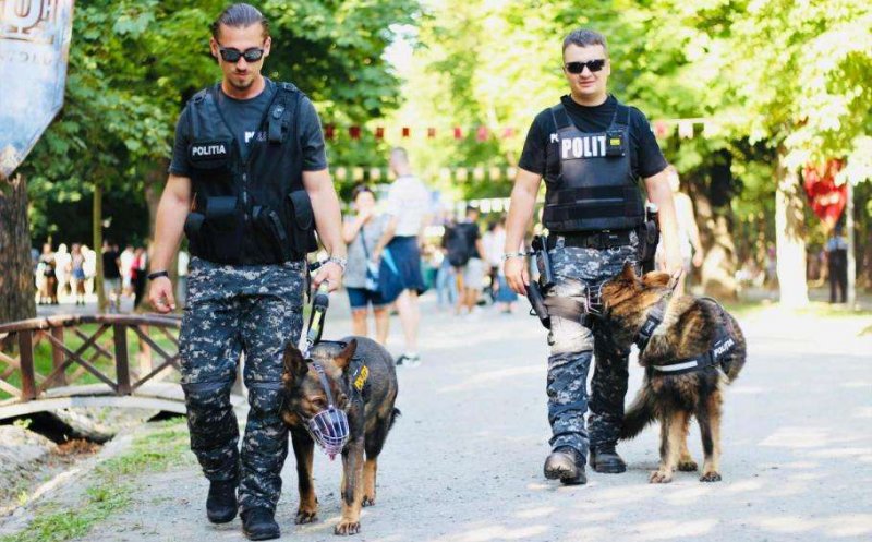 Securitate totală la UNTOLD X: Sute de polițiști din cinci județe, controale antidrog și câini specializați