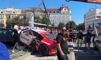 Fiul lui Mihai Leu, accident la Super Rally Timișoara. Mașina de concurs a tatălui său a fost grav avariată / Cum s-a produs accidentul