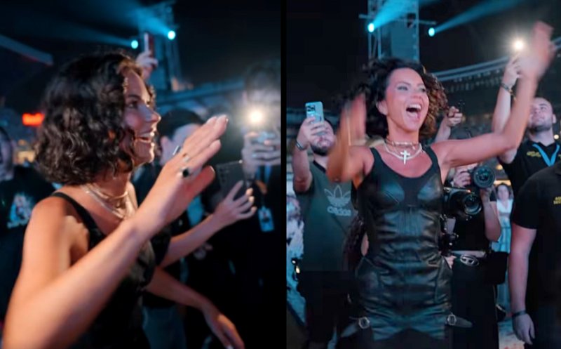 Cerere în căsătorie la UNTOLD X. Inna a sărit în sus de bucurie