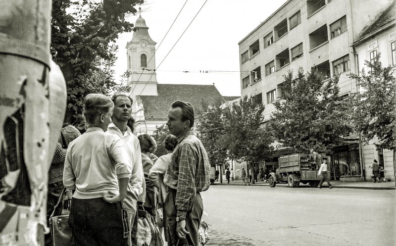 Instantaneu din Cluj, anii '60, cu familia Palocsay