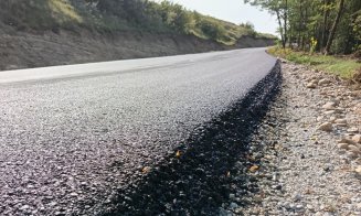 Un nou drum județean din Cluj a fost asfaltat în integralitate. Cum arată