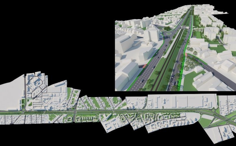 Culoarul de Mobilitate Nord. Zece tronsoane, două includ Rivus și Sanex