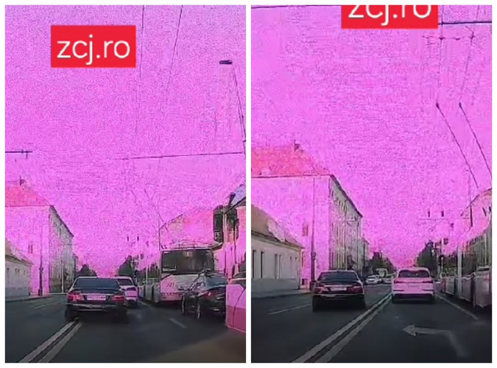 Inconștiență la volan în Cluj-Napoca. Un șofer era cât pe ce să provoace un accident grav