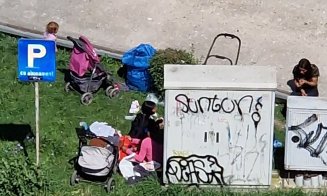 ȘATRA de Mănăștur: ”Fântânile arteziene au ajuns piscine. Poliția locală vine și pleacă. Ei tot acolo rămân”