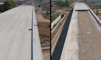 Lecții de infrastructură dintr-un județ vecin Clujului: Pasaj suprateran aproape gata între 2 localități care au sub 10.000 de locuitori / Început cu 
