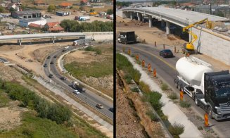 Lecții de infrastructură dintr-un județ vecin Clujului: Pasaj suprateran aproape gata între 2 localități care au sub 10.000 de locuitori / Început cu 