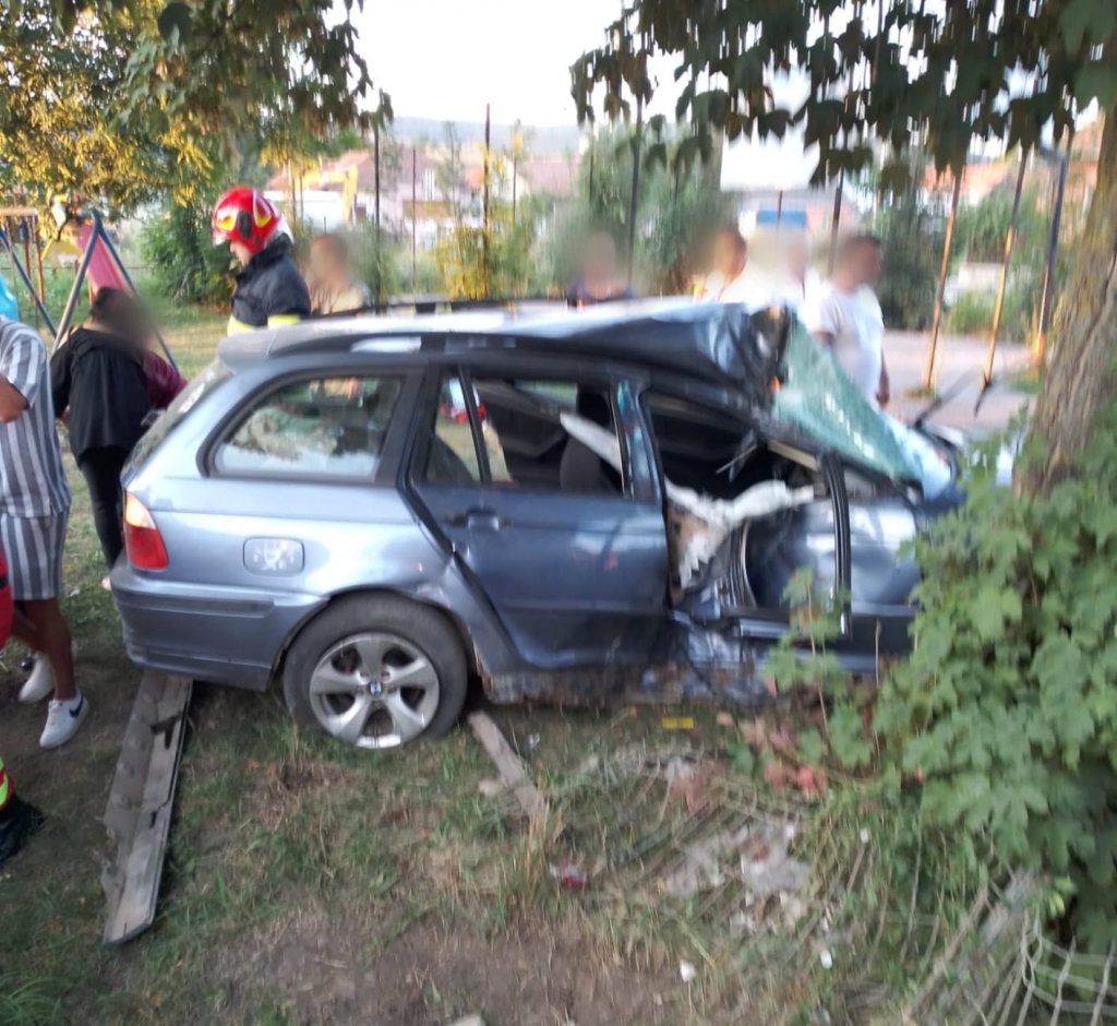 ACCIDENT GRAV în județul Cluj: Victimă necooperantă, cu traumatisme multiple
