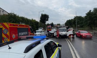 Cum s-a produs accidentul grav de pe Calea Turzii, în care au fost rănite trei persoane