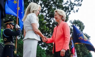 Cine este blonda de la Casa Albă care i-a întâmpinat pe liderii europeni / De numele ei se leagă un scandal