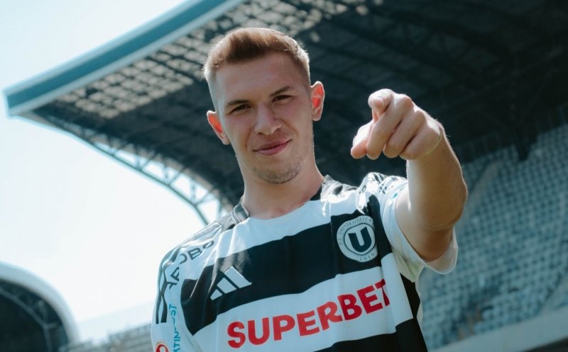Andrei Gheorghiță, debut excelent la "U" Cluj. Ce spune cel mai nou "student" după primul meci în alb și negru