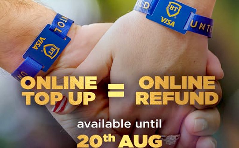 Au rămas mai puțin de 24 de ore pentru recuperarea banilor rămași pe brățările de la UNTOLD X