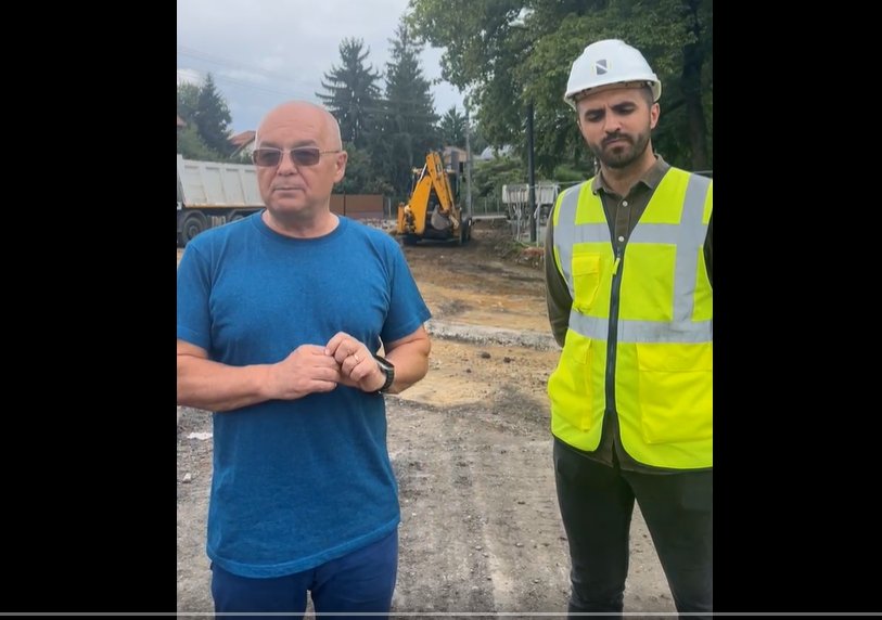 Primarul Clujului, pe șantierul Pieței 14 iulie: „Primele lucrări trebuie să fie gata până la începerea școlii”