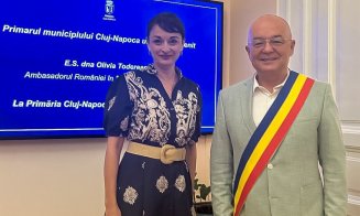 Emil Boc l-a primit pe ambasadorul României în Egipt la Primăria Cluj-Napoca