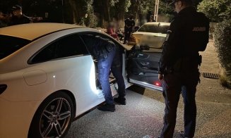 Razie de amploare la Turda. Peste 170 de persoane au fost legitimate, iar 66 de mașini au fost verificate