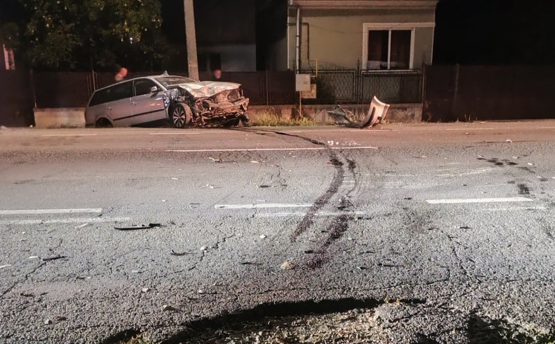 Aventura periculoasă a unui tânăr de 19 ani la Cluj: furt de mașină, accident grav și fugă de la locul faptei