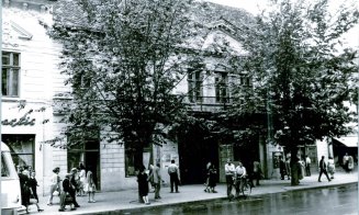 Palatul Teleki-Mikes de pe actuala stradă Memorandumului (magh. Unió utca), în anul 1963