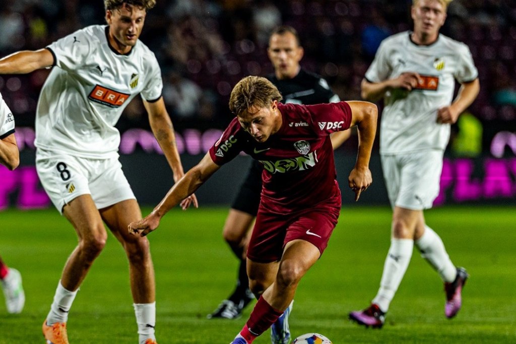 Victorie amară pentru CFR Cluj. "Feroviarii" părăsesc UEFA Conference League