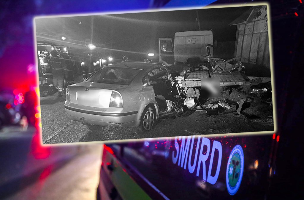 Cum s-a produs accidentul MORTAL de noaptea trecută / Pasagerul de pe locul din dreapta, ucis de șoferul băut și fără permis