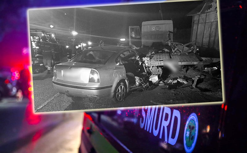 Cum s-a produs accidentul MORTAL de noaptea trecută / Pasagerul de pe locul din dreapta, ucis de șoferul băut și fără permis
