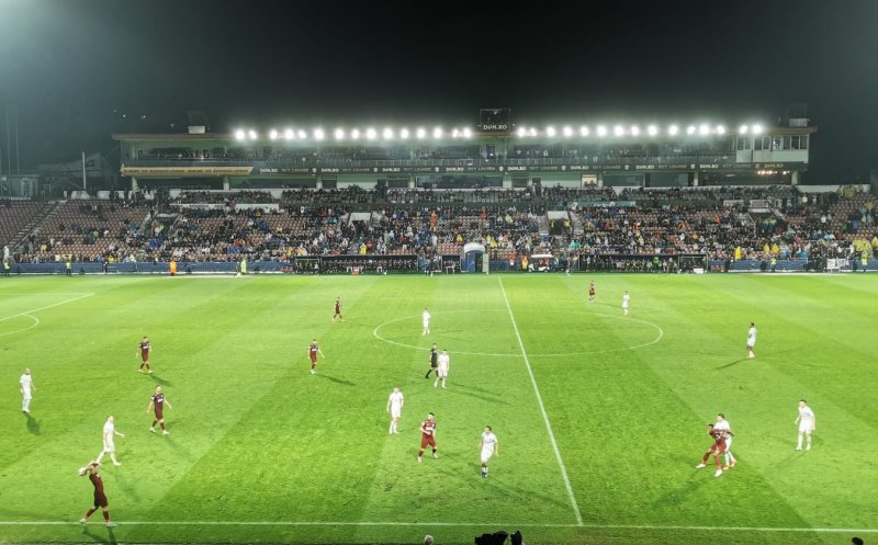 Goluri, tensiune și o remiză în Gruia. Duelul dintre CFR Cluj și FCSB s-a încheiat fără învingătoare