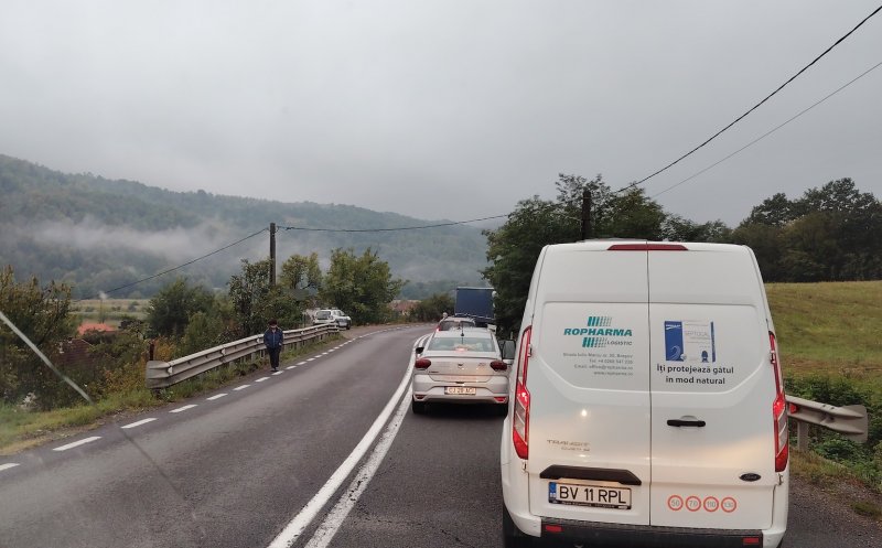 ACCIDENT în județul Cluj, la intrare în Ciucea, între un autoturism și un autotren