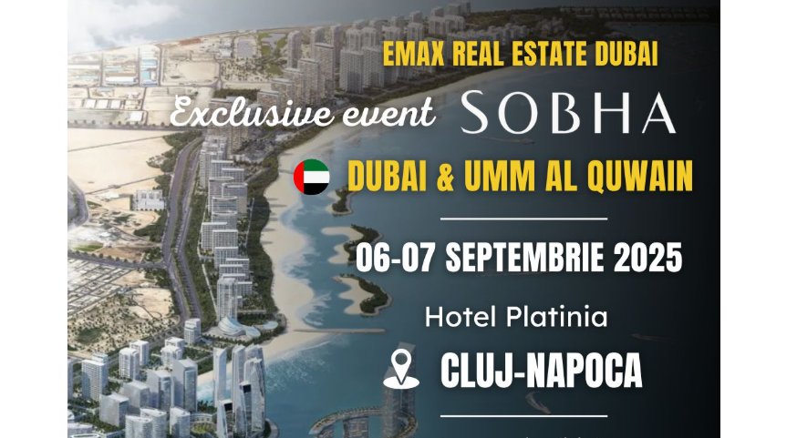 De la Cluj la Emiratele Arabe Unite: apartamente de lux cu vedere la ocean și randamente garantate, la prețul unei locuințe vechi din România