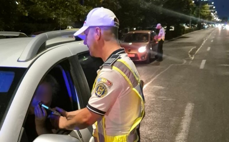 Prins beat criță la volan pe strada Oașului. A fost reținut imediat de polițiști