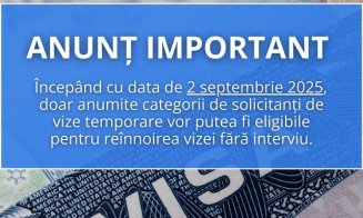 Modificări în acordarea vizelor pentru Statele Unite ale Americii, începând de azi