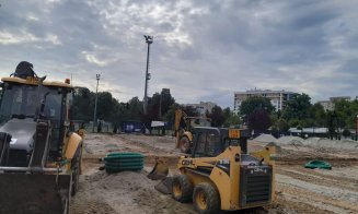 "U" Cluj se întoarce în Parcul "Iuliu Hațieganu", unde o așteaptă un teren de antrenament nou-nouț