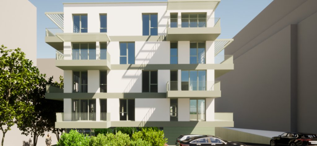 Dezvoltator din Baciu ridică bloc de 5 etaje lângă reprezentanța Toyota de pe Calea Turzii. În vecini, Primăria a demolat un bloc construit ilegal de țeparul Onuc
