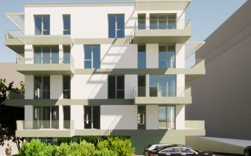 Dezvoltator din Baciu ridică bloc de 5 etaje lângă reprezentanța Toyota de pe Calea Turzii. În vecini, Primăria a demolat un bloc construit ilegal de țeparul Onuc