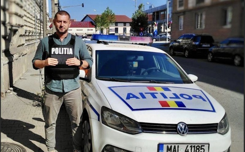 Operațiune de amploare cu spray lacrimogen și negociator, după furtul unui autoturism