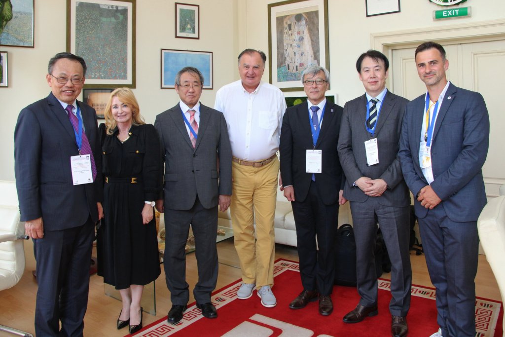Profesori de la universități din Japonia și Taiwan, în vizită la UTCN. Se discută despre schimburi academice, mobilități internaționale și inițiative comune
