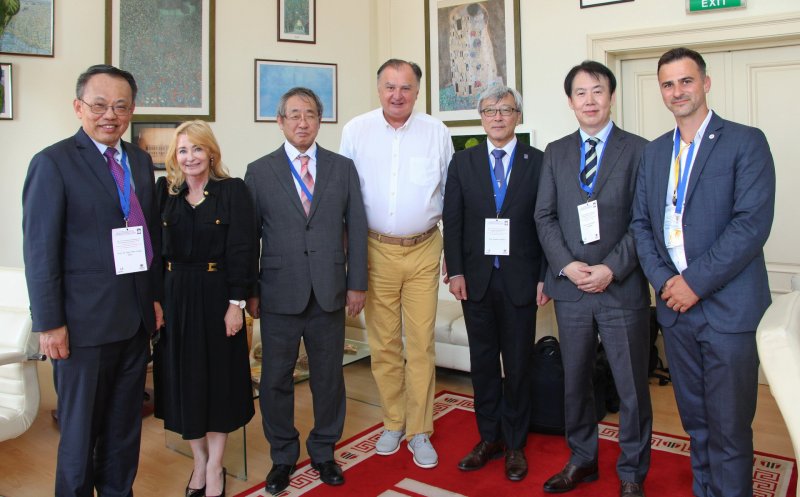 Profesori de la universități din Japonia și Taiwan, în vizită la UTCN. Se discută despre schimburi academice, mobilități internaționale și inițiative comune