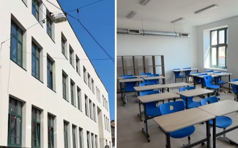 Lucrările la Școala "Ioan Bob", 99% gata! Boc: "Pe 8 septembrie, 472 de elevi vor studia într-o școală modernizată la standarde europene"