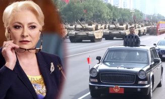 Replica lui Dăncilă pentru ministrul de Externe, de la reunirea dictatorilor organizată la Beijing, unde Xi Jinping și-a arătat arsenalul nuclear
