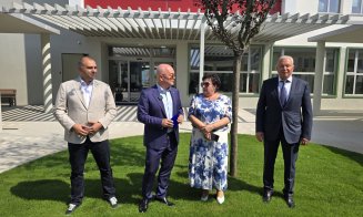 Prima școală din România construită cu bani privați, donată Primăriei Cluj-Napoca, a fost inaugurată în Iris