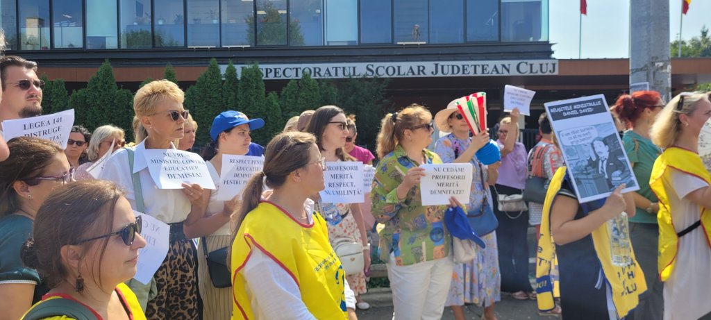 Șefa IȘJ, despre protestele profesorilor: „Mie nu îmi este foarte clar care sunt revendicările”