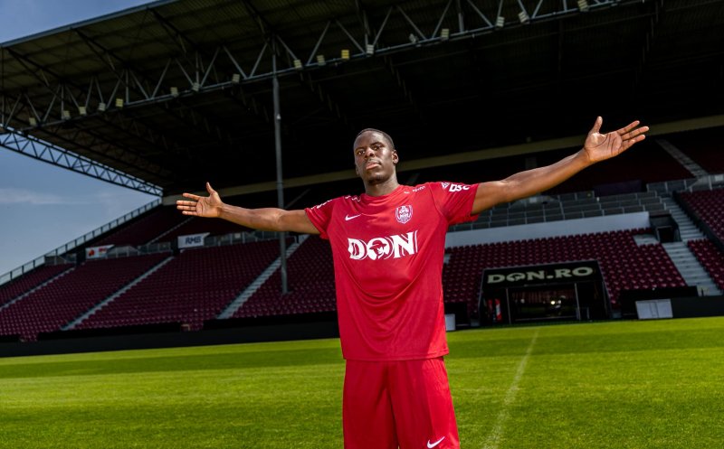 Kurt Zouma, primele declarații după transferul la CFR Cluj: "Mă bucur să fiu aici, abia aștept să încep"