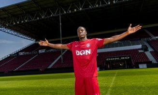 Kurt Zouma, primele declarații după transferul la CFR Cluj: "Mă bucur să fiu aici, abia aștept să încep"