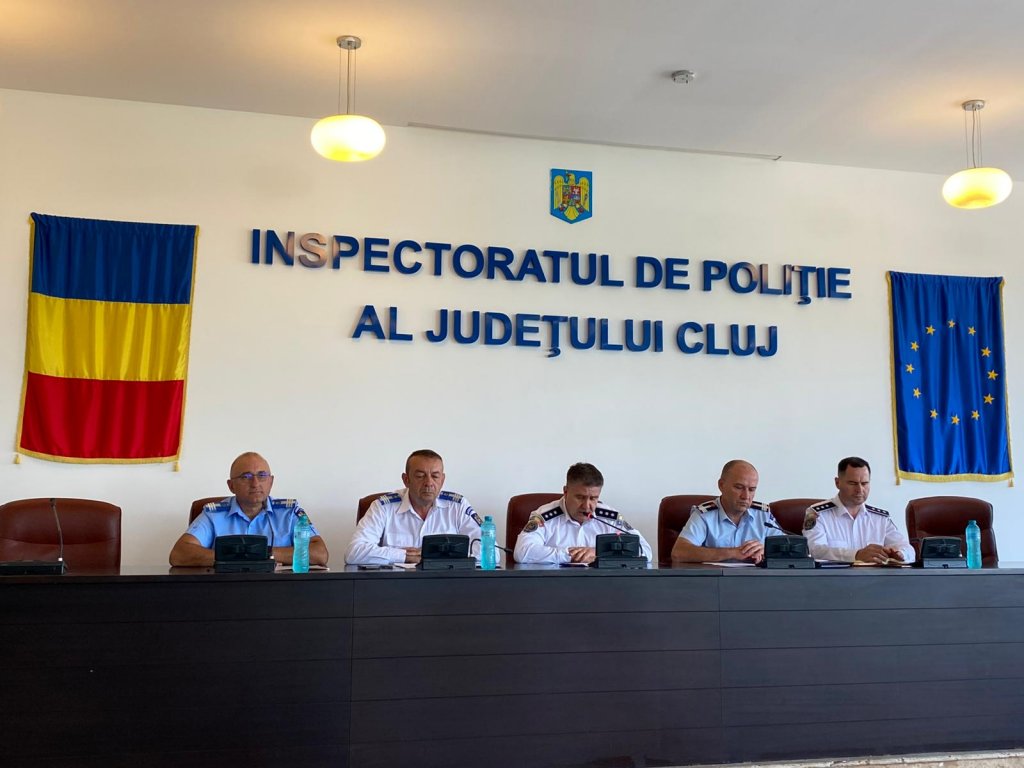 Bilanț IPJ Cluj 2025: peste 17.000 de intervenții și aproape 19 milioane de lei recuperați în primele 7 luni