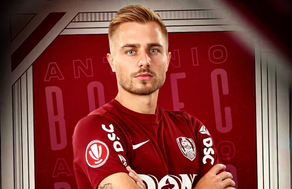 CFR Cluj s-a despărțit de Antonio Bosec, la doar trei luni de la transfer